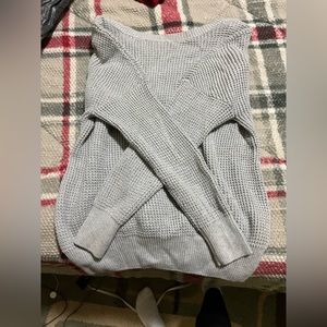 Gray Pullover Sweater